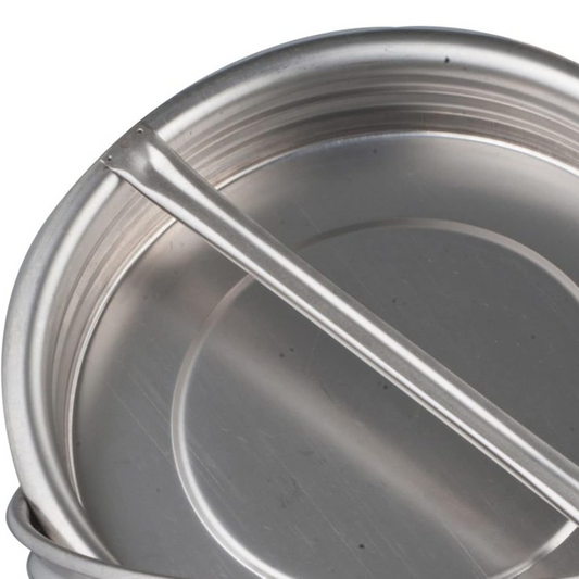 Contenitore per olio d'oliva in acciaio inox, fusto con coperchio e rubinetto