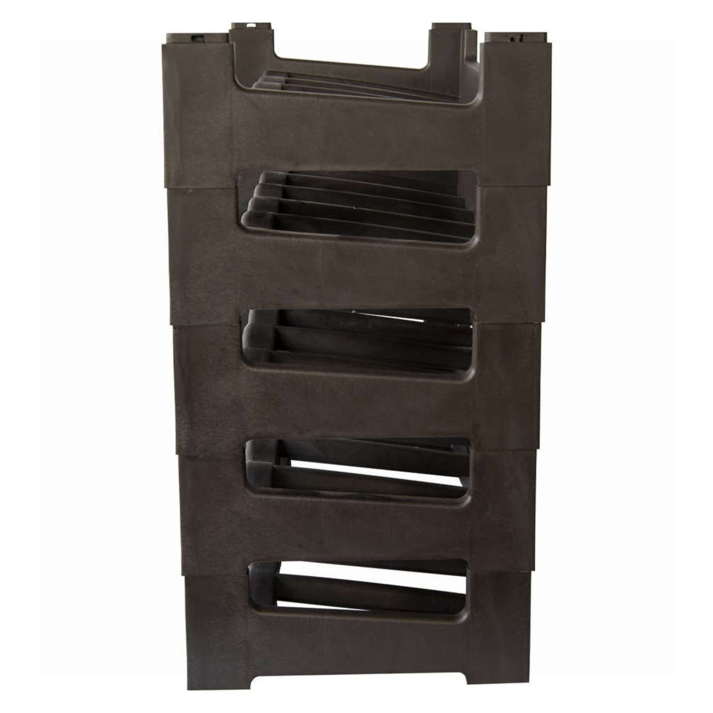 Cantinetta 6 posti sovrapponibile modulare in polipropilene 60x30xh12 cm