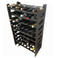 Cantinetta 6 posti sovrapponibile modulare in polipropilene 60x30xh12 cm