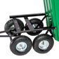 Carrello ribaltabile da giardino "Bob" con ruote