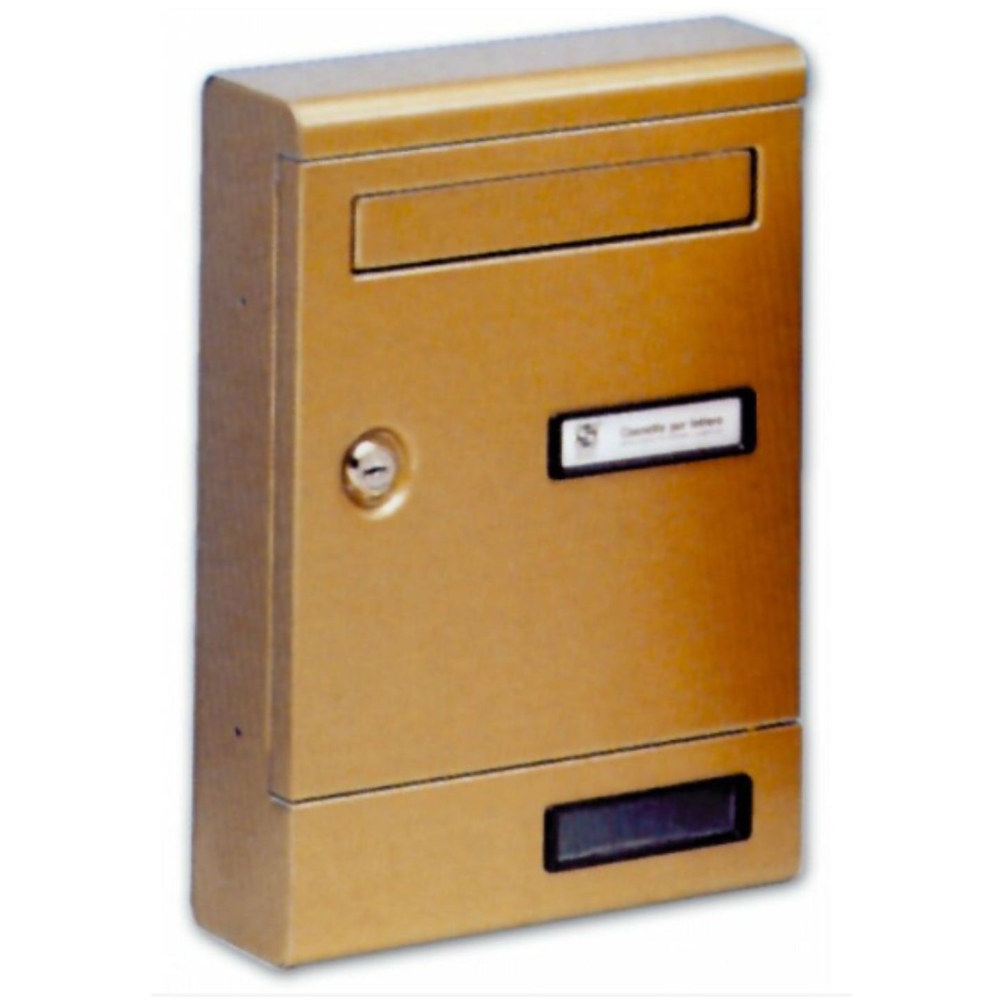 Cassetta postale da interno 20x7x31 cm in alluminio