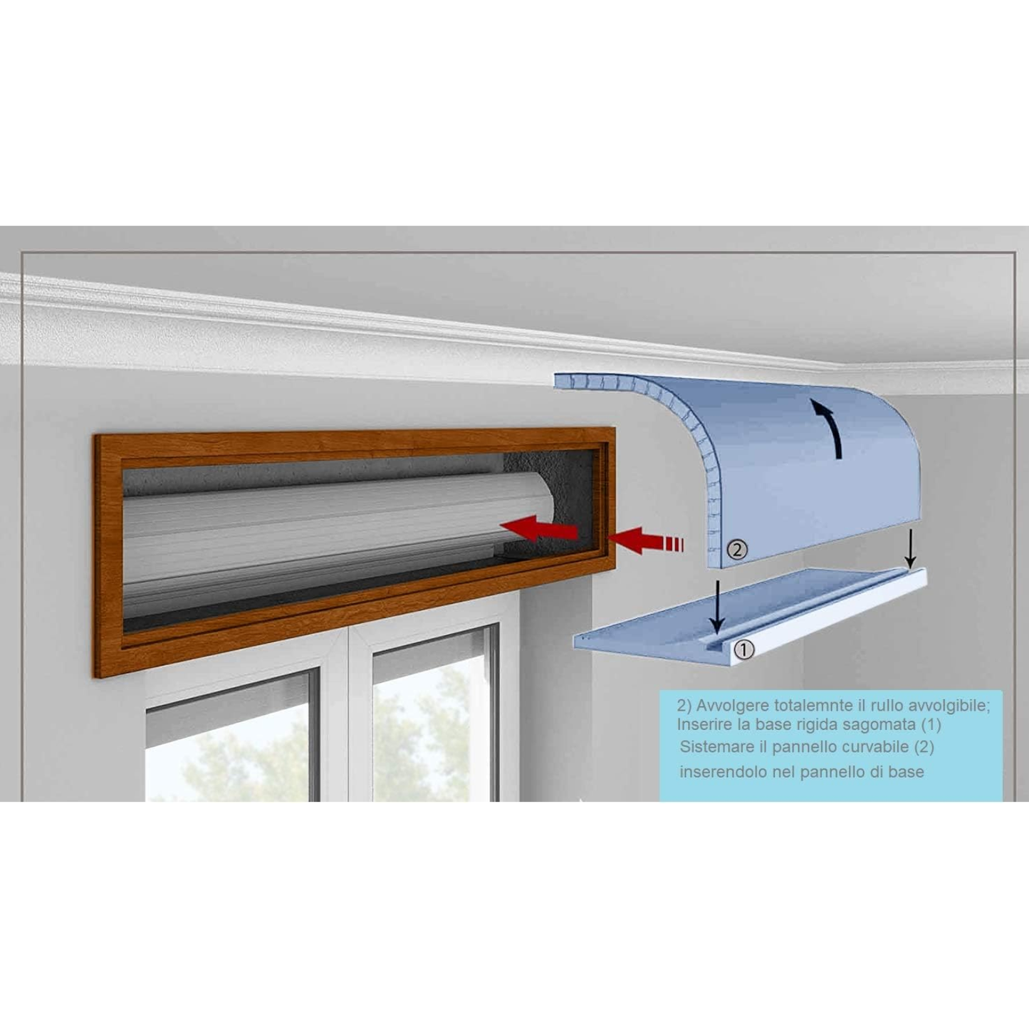 Kit coibentazione cassonetti tapparelle