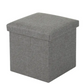 Pouf Cubo con coperchio, imbottito, removibile