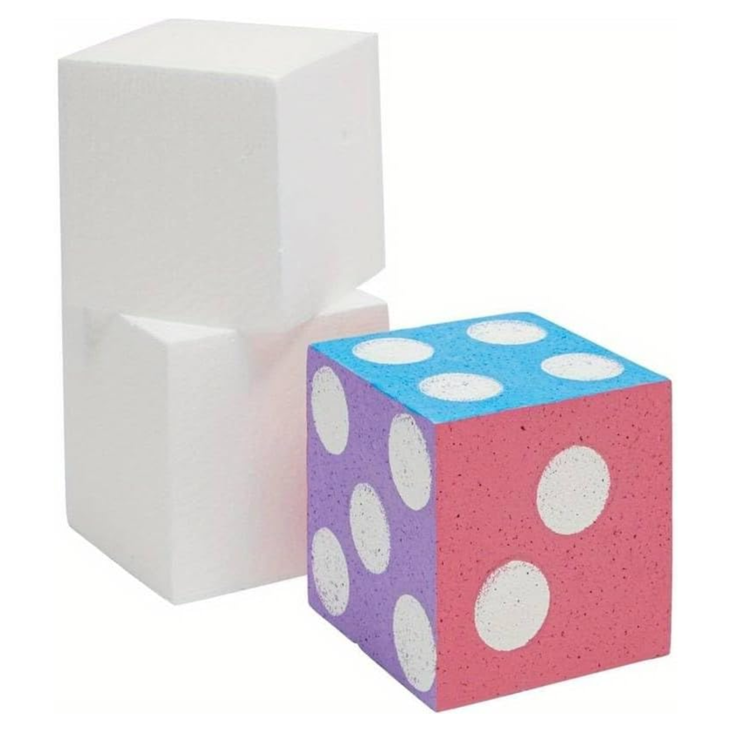 Cubi in polistirolo, per Cake Design, sculture e fai da te