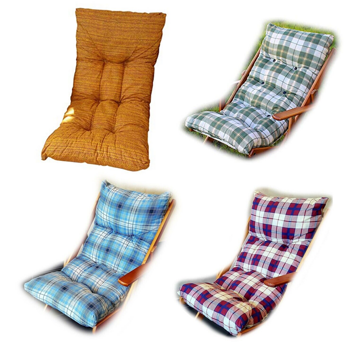 Cuscino Imbottito per Sedia Sdraio Harmony