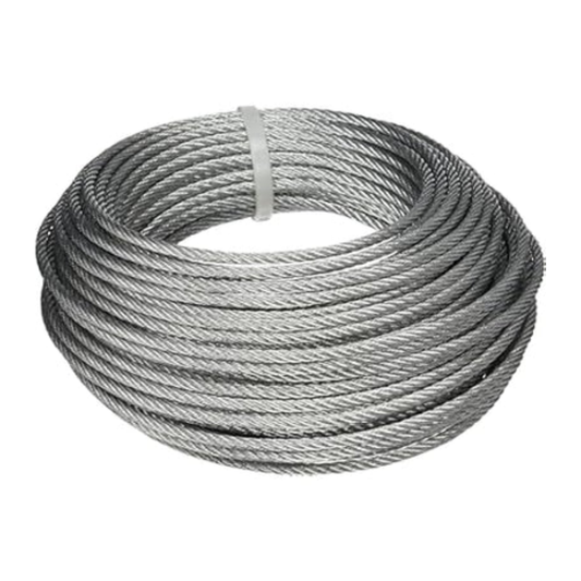 Fune in acciaio zincato, multiuso, Ø12 mm