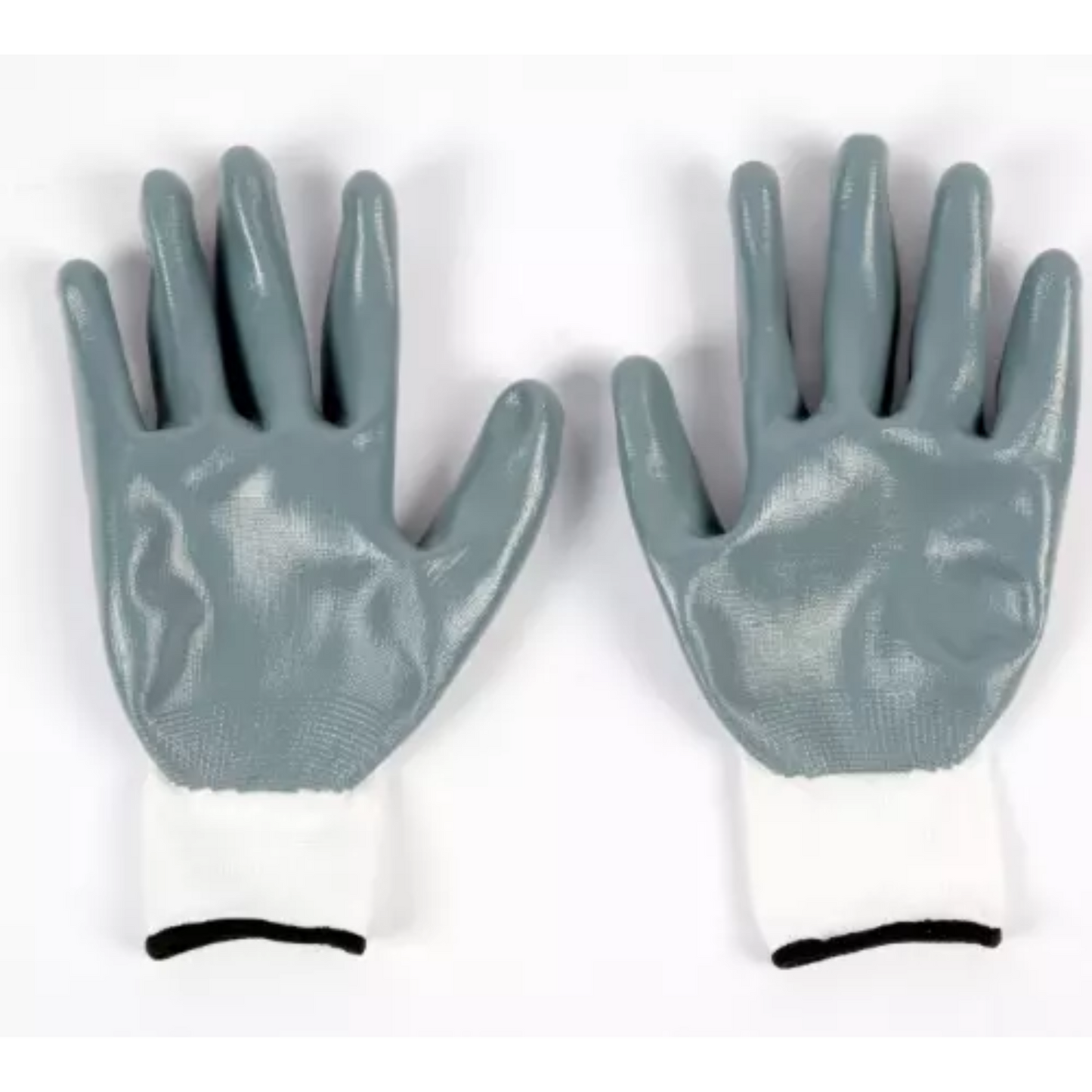 Guanti da lavoro in nitrile nylon 240 paia spalmati grigio