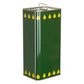 Lattina Olio 5lt 12 Pezzi, con Tappo Ermetico e Manico, ideale per Olio d'Oliva Extravergine