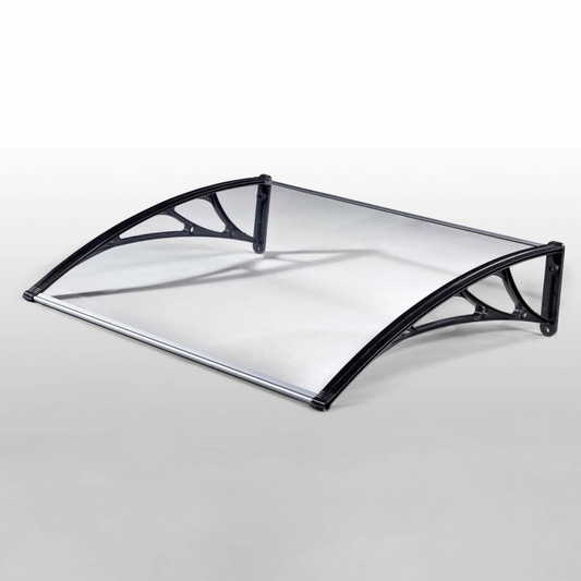Pensilina da esterno modulabile trasparente spessore 3mm