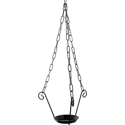 Portavaso sospeso, kit di supporto con ciotola, H 95 cm x diametro 25 cm
