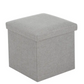 Pouf Cubo con coperchio, imbottito, removibile