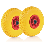 Coppia ruote antiforatura in gomma