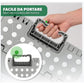 Sgabello richiudibile salvaspazio in plastica resistente