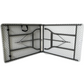 Tavolo catering pieghevole richiudibile a valigetta 180x75x72 cm