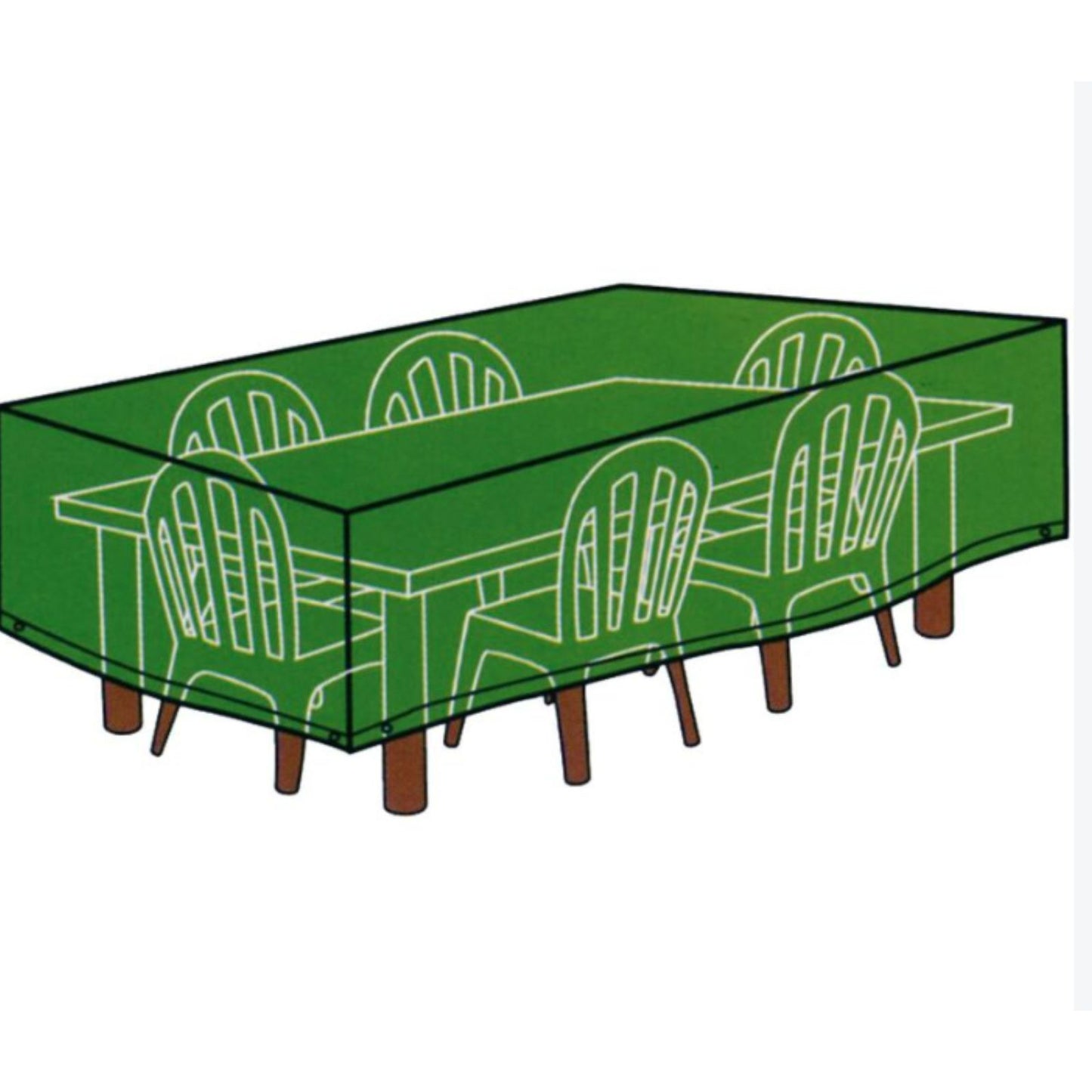 Telo di copertura impermeabile in PE 220x110xh100 cm